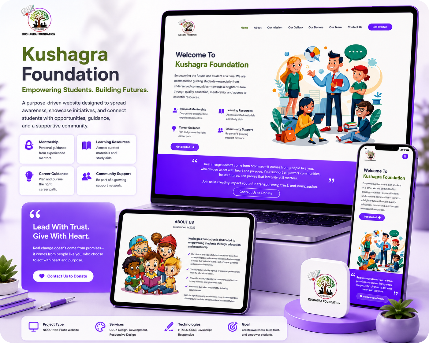 Kushagra Foundation Empowering Students